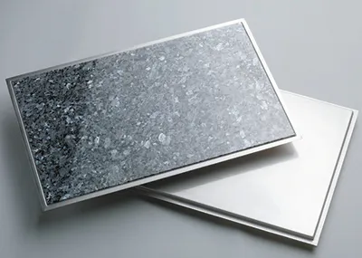 Naber Decotop 2. Granitfeld Galaxy Star - Hochwertiges Granitfeld für die Arbeitsplatte, große Variante mit 510 x 325 mm, inklusive Edelstahlwanne. Verfügbar in der edlen Granitart 