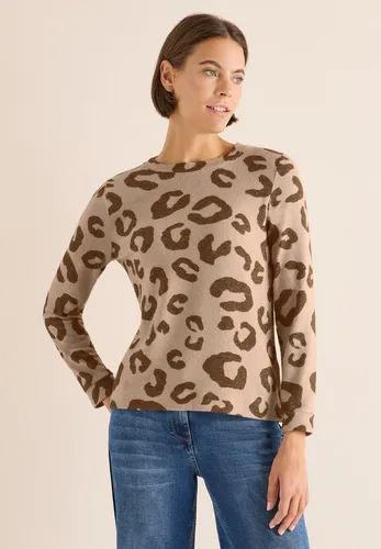 CECIL Langarmshirt aus softem Materialmix