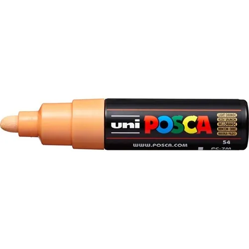 PIGMENTMARKER UNI POSCA PC-7M HELLORANGE 4,8 - 5,5 mm PIGMENT-MARKER NEU