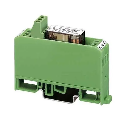 Phoenix Contact Relaismodul EMG17-REL/KSR-230/21 - Relaismodul für Kfz-Zangen, mit fest eingelötetem Kleinschaltrelais und 1 Wechsler, ideal für mittlere bis große Leistungen bei 230 V AC/DC.