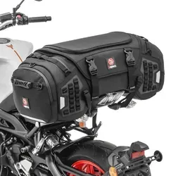 Bagtecs XR65 Aufbewahrungstasche für Motorräder - Große Hecktasche mit 65 Litern Volumen, ideal für Motorradreisen, inklusive wasserdichter Innentasche und Schultergurt für einfachen Transport.