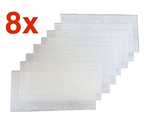 Abluftfilter und Motorfilter für Miele Staubsauger – 8 Stück