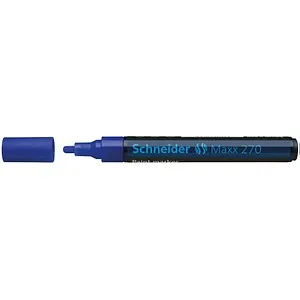 Schneider 270 Lackmarker blau 1,0 - 3,0 mm, 10 St. - Marker, ideal für kreative Projekte mit wasserfesten und lichtbeständigen Farben für langanhaltende Ergebnisse.