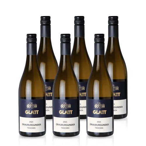 GLATT Grauburgunder trocken 2021 | Qualitätswein vom Kaiserstuhl, Deutschland 6x