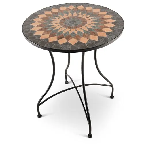 Raburg Mosaiktisch Mayla, 60 cm Ø in blau von Raburg