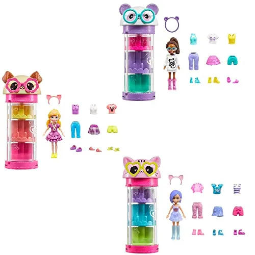 Polly Pocket Rotierendes Routen-Set für Mädchen ab 4 Jahren