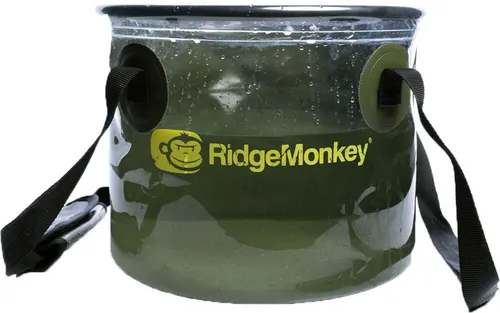 RidgeMonkey Perspective Collapsible Bucket 15l Falteimer Wassereimer Köderfisch