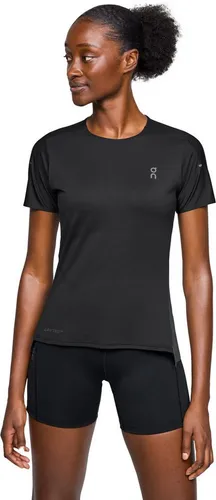 On PERFORMANCE-T Funktionsshirt Damen - Schwarz, Größe L - Damen Funktionsshirt aus atmungsaktivem Mesh-Gewebe; schnelltrocknend und feuchtigkeitsregulierend für höchsten Tragekomfort beim Sport.