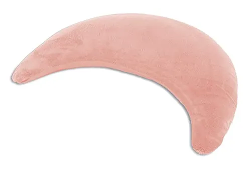Theraline Plüschmond Stillkissen - Stillkissen & -bezüge, ergonomisches Plüschmondkissen für bequemes Stillen, Schlafen und Lesen, waschbar bis 40°C für einfache Pflege.