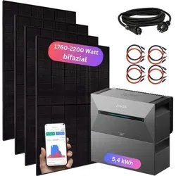 Anker Solarbank 3 Pro – All-in-One Balkonkraftwerk Paket mit 5,4 kWh Kapazität - Powerstations: Intelligente und leistungsstarke Solarbank mit erweiterbarer Kapazität bis zu 16 kWh für nachhaltige Energieversorgung.