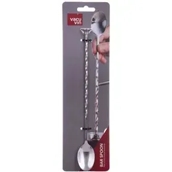VACU VIN Bar- Cocktaillöffel Metall 27,7 cm 1 Stück