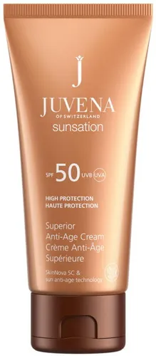 Juvena Pflege Sunsation Superior Anti-Age Cream SPF 50+ - Beauty Highlights: Regenerierende Anti-Aging-Pflege mit SPF 50+, kombiniert Sonnenschutz und Hautregeneration für ein jugendliches Hautbild.