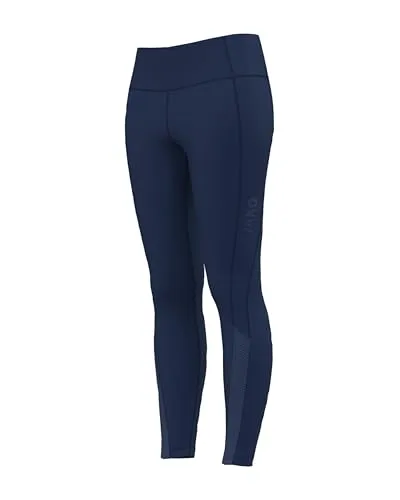 Jako Tight Power Damen - Blau für maximales Workout - Tights für Damen mit Keep Dry Funktion und mindestens 50% recyceltem Polyester. Optimaler Tragekomfort dank breitem Bund und praktischen Taschen.