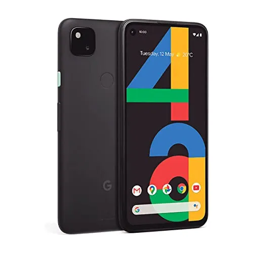 GOOGLE Pixel 4a 128GB Just Black – Smartphone mit Top-Kamera