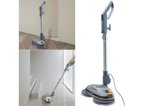 Casativo Robuste Tiefenreinigende Fußboden-Poliermaschine mit Teleskop-Griff