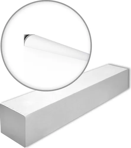 NMC NE1 PURE-box NOMASTYL Eckleisten 1 Karton SET mit 110 Stuckleisten - Stuckleisten für Innenräume, extrem leicht und einfach zu verarbeiten, ideal für moderne Wohnkonzepte. Gesamtlänge von 220 m für vielseitige Gestaltungsmöglichkeiten.