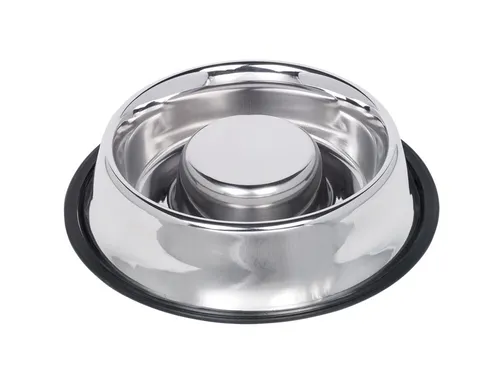 Nobby Anti-Schling-Edelstahlnapf, rutschfest1,35 ltr, 30 cm