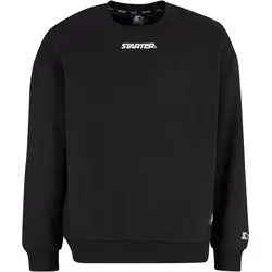 STARTER BLACK LABEL Starter Small Logo Essential Crew Black, M - Sweatshirts für Herren, moderne Passform mit angenehmem Tragegefühl – für stilbewusste Männer, die Mode als Selbstausdruck sehen.