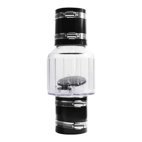 Leises Abwasserpumpen-Rückschlagventil, 2--Rückschlagventil, Federbelas1079