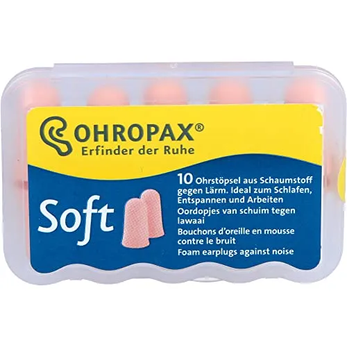 OHROPAX soft Schaumstoff-Stöpsel 10 St von OHROPAX