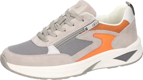 Waldläufer Bequem Schnürhalbschuhe - Glatter Boden Gr. 10, Grau - Herren-Schnürhalbschuhe aus wasserabweisendem Leder, ideal für den Alltag und komfortabel für lange Tragezeiten.