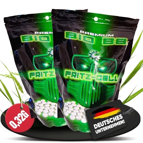 Airsoft Kugeln BBS Bio 6mm 0,32g 3125 Stück Beutel Premium biologisch abbaubar 2 x 3125