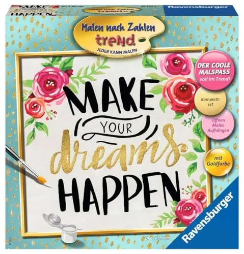 Ravensburger Malen nach Zahlen 28796 Make Your Dreams Happen