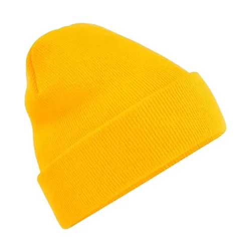 Beechfield Mütze Marke Original Cuffed Beanie in gold von Beechfield