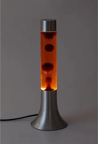 Rabalux 76026 Kinderlampe Poppilol LED 25 – Silberne Lava-Lampe