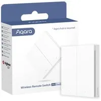 Aqara Wireless Remote Switch H1 Double Rocker HomeKit - Flexibler Smart-Home-Schalter mit 2-Wege-Funktion und automatischer Steuerung für Ihr Zuhause