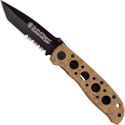 Messer Smith & Wesson Extrem Ops Tanto Desert Neu