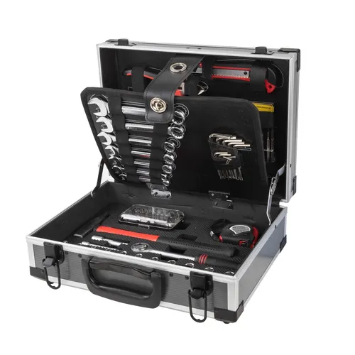 Alu Werkzeugkoffer 90 tlg. Werkzeugset