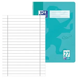 OXFORD Schulheft Touch Lineatur 27 liniert DIN A4 Innen- und Außenrand, 16 Blatt, 1 St.
