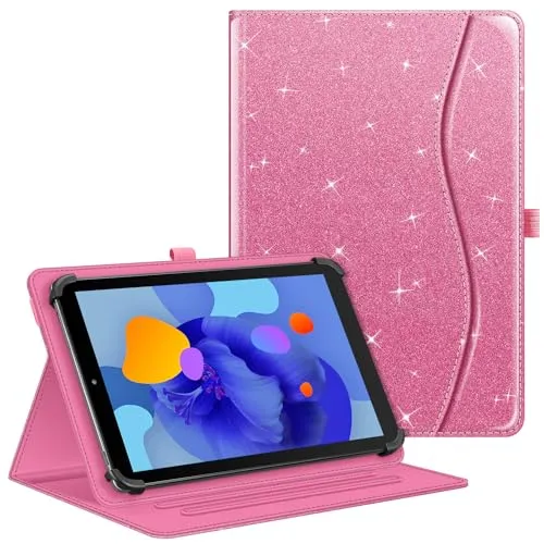 Fintie Tablet Universal Hülle für Laptok/AWOW/Whitedeer/Hasskya/TABWEE/DOOGEE G5/U10/T10W 10 Zoll, DOOGEE U11 Pro/Tab G6 11 Zoll, Multi-Winkel Hülle Universal für 9-11