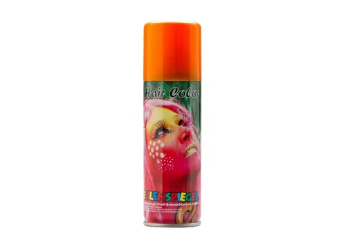 Eulenspiegel 819340 - Color Haarspray Orange für Männer und Frauen, 125 ml
