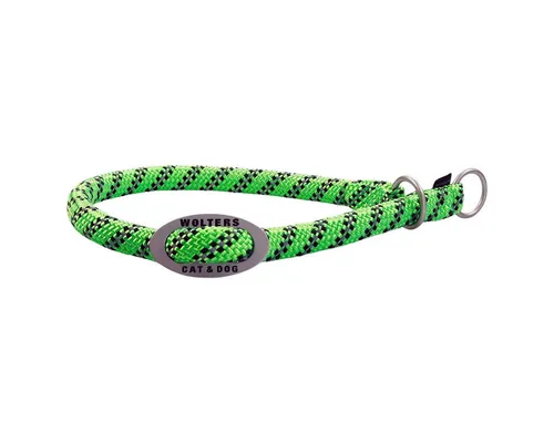 Wolters Hunde-Halsband Schlupfhalsband Everest reflektierend lime/schwarz