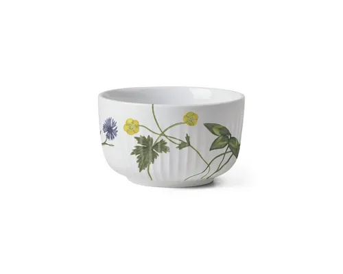 Kähler Schale Hammershøi Summer Ø 12 cm - Elegante Kähler Schale Hammershøi Summer mit Wildblumen-Motiv. Ideal zum Servieren von Beeren und Snacks. Perfekt für einen gemütlichen Sommerabend auf der Terrasse.