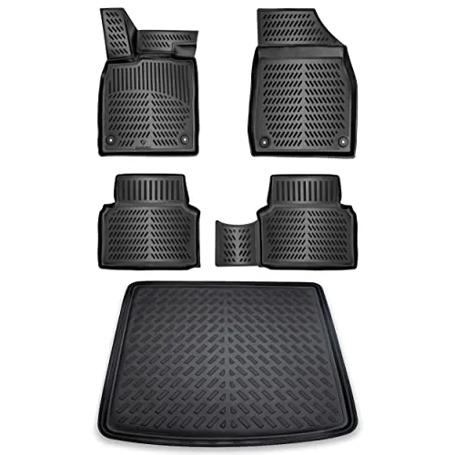 ELMASLINE 3D Gummimatten Set für VW ID.4 (2020-2025) von ELMASLINE