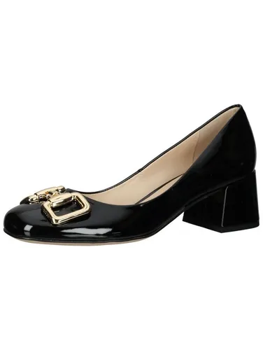 Högl Pumps Leder Pumps schwarz 34,5 EU - Elegante Pumps in Größe 34,5 aus hochwertigem Leder mit 5,5 cm Blockabsatz, ideal für jeden Anlass. Bequem und stilvoll für den perfekten Auftritt.