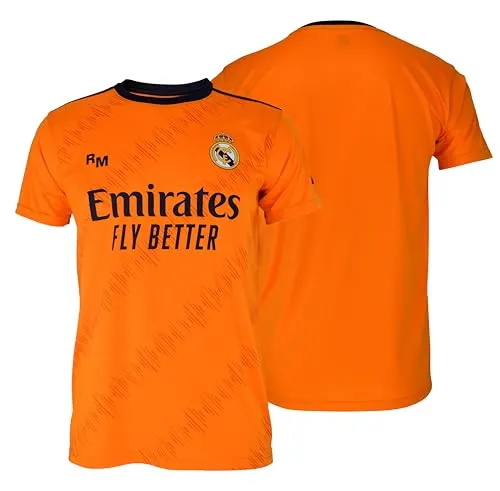 Real Madrid Auswärtstrikot für Herren - Größe L/Large - Saison 2024/2025 Auswärtstrikot für Erwachsene - Offizielles Fan-Shirt