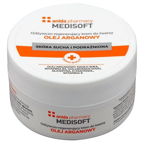 Medisoft nährende und regenerierende Creme mit Arganöl, 100 ml