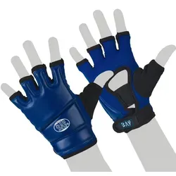 BAY-Sports MMA-Handschuhe Touch Krav Maga Wing Tsun Handschutz Handschützer, XXS - XXL Erwachsene und Kinder blau XL