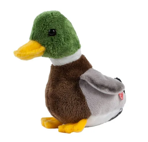 Teddys Rothenburg Kuscheltier Ente Kuscheltier mit Sound (Quaken) 18 cm Plüschente