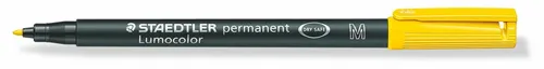 LUMOCOLOR 317-1 - UNIVERSALSTIFT - PERMANENT - M - GELB - STAEDTLER # NEU OVP