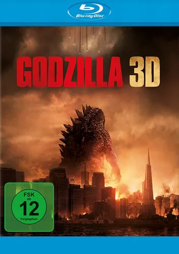 Godzilla 3D - (Bryan Cranston) # 3D-BLU-RAY-NEU