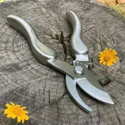 Niemals verwendet] Professionelle Gartenschere aus Edelstahl, 210 mm