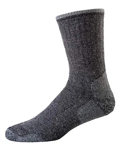 TippTexx24 2 Paar Arbeitssocken, Outdoor Thermo Socken, Extrem WARM und HALTBAR (43/46, Anthrazit)