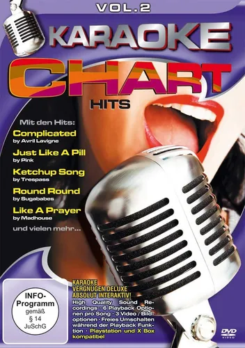Karaoke Chart Hits Volume 2 - DVD/NEU/OVP