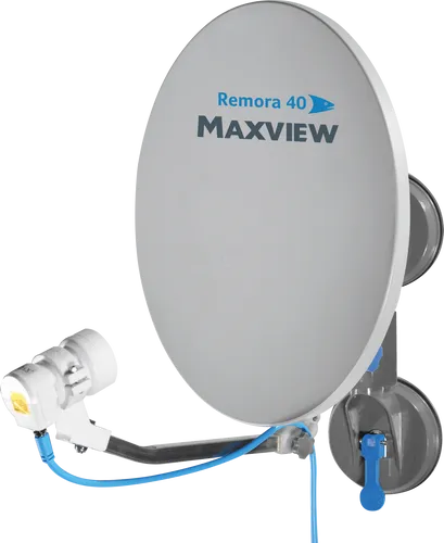 MAXVIEW 40056 - Mobile Satellitenantenne für Camping - Camping & Zubehör: Hochleistungs-Saugnäpfe für sicheren Halt, einfache Handhabung mit Satelliten-Kompass und witterungsbeständiger Bauweise für flexibles TV-Erlebnis unterwegs.