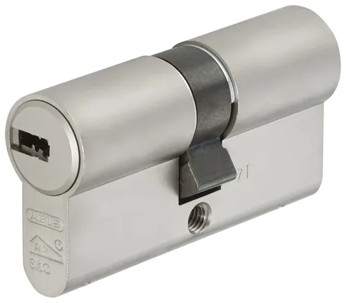 ABUS Profildoppelzylinder EC660NP 30/35mm - Schließtechnik mit Not- und Gefahrenfunktion, SKG** geprüfter Anbohrschutz und 3 Schlüsseln für höchste Sicherheit, ideal für Feuerschutz- und Rauchschutztüren.